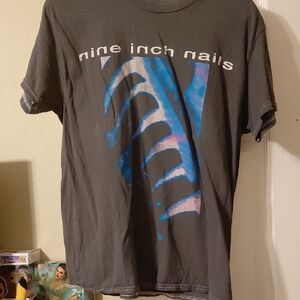 Black and Blue Graphic T-Shirt